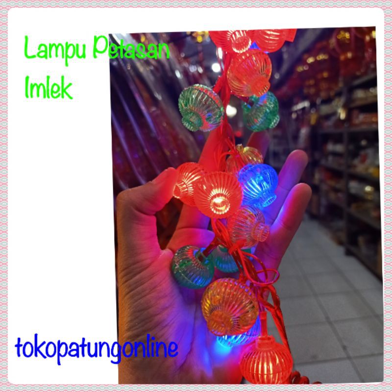 Lampu Petasan Koin Gong xi Fat cai