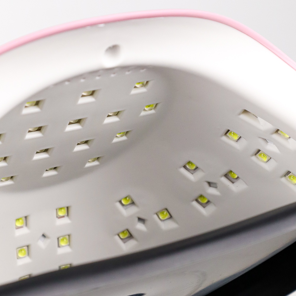 Pengering Kutek Kuku UV LED Nail Dryer 45LED 180W - SUN-M3 - 7RHR7HPN Pink