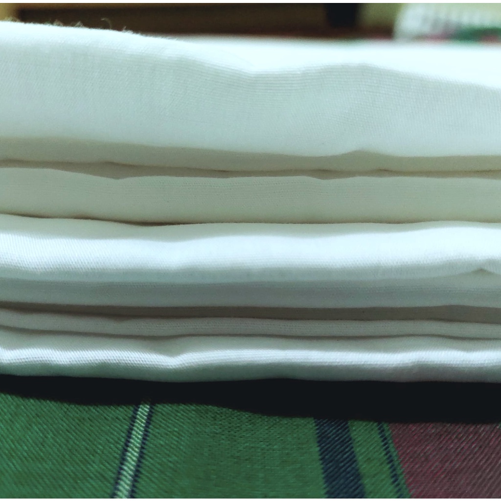 (Mordanted) Kain Mori Primis/Primisima Katun Eco-print Sudah Di-mordant