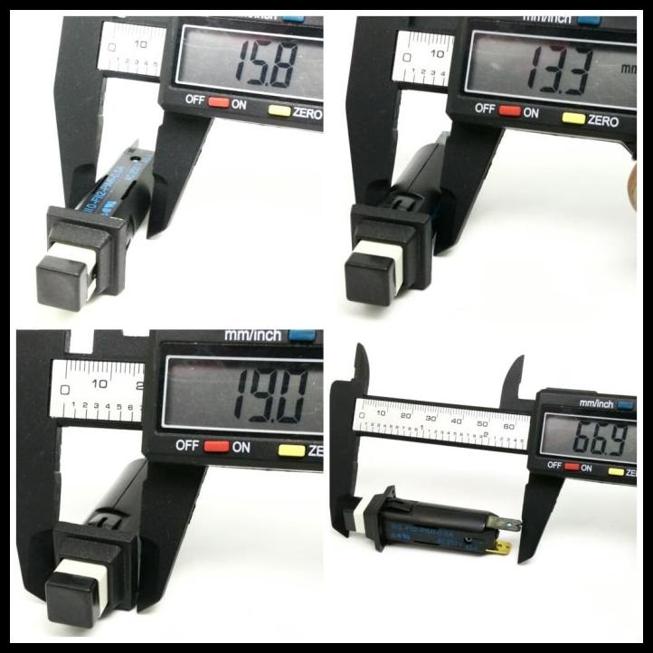 E-T-A 0.5A 250Vac Thermal Breaker Circuit Breaker Mcb Pembatas Daya