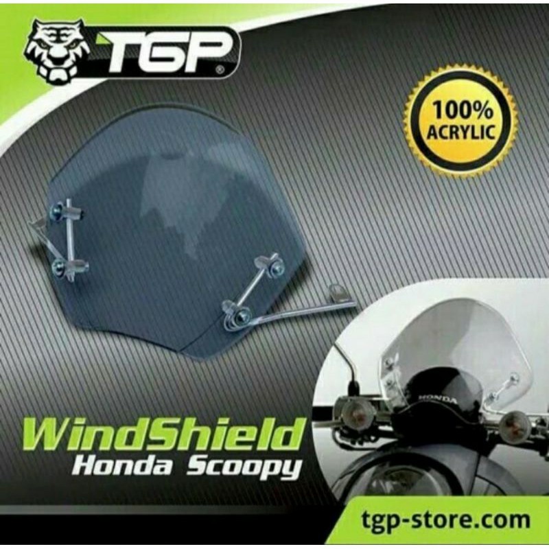 windshied winsil visor scoopy FI vario beat fino mio nex spin sky drive free braket TGP