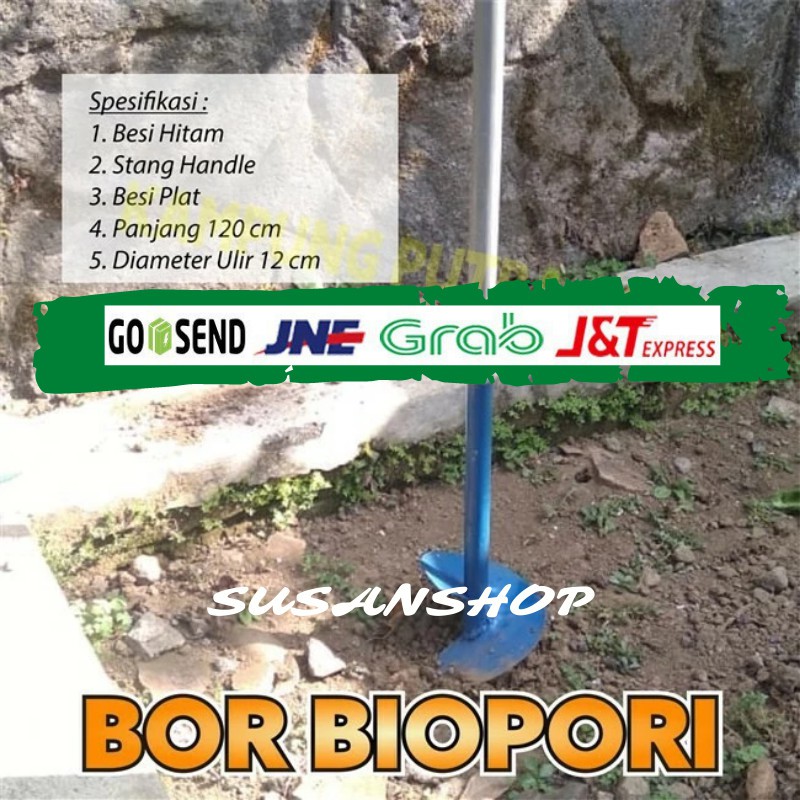 ALAT PELUBANG TANAH - BOR BIOPORI SPIRAL