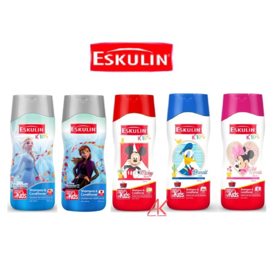 Eskulin Kids Shampoo and Conditioner 200mL