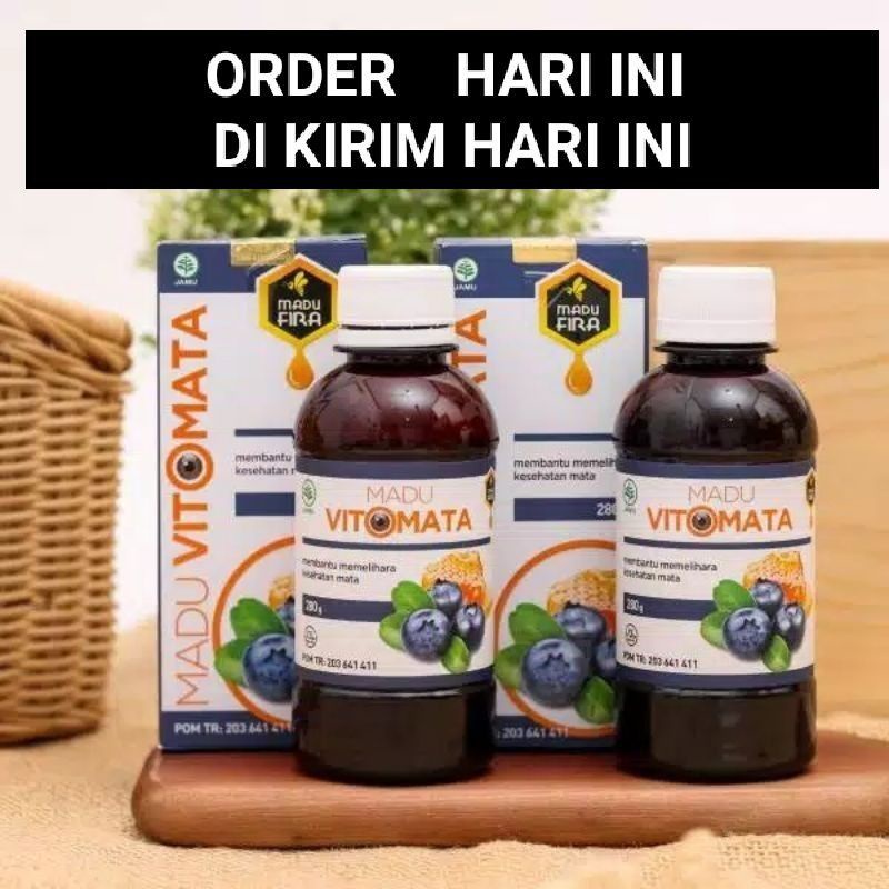 Madu vitomata,  kesehatan mata, madu mata minus, / BISA COD