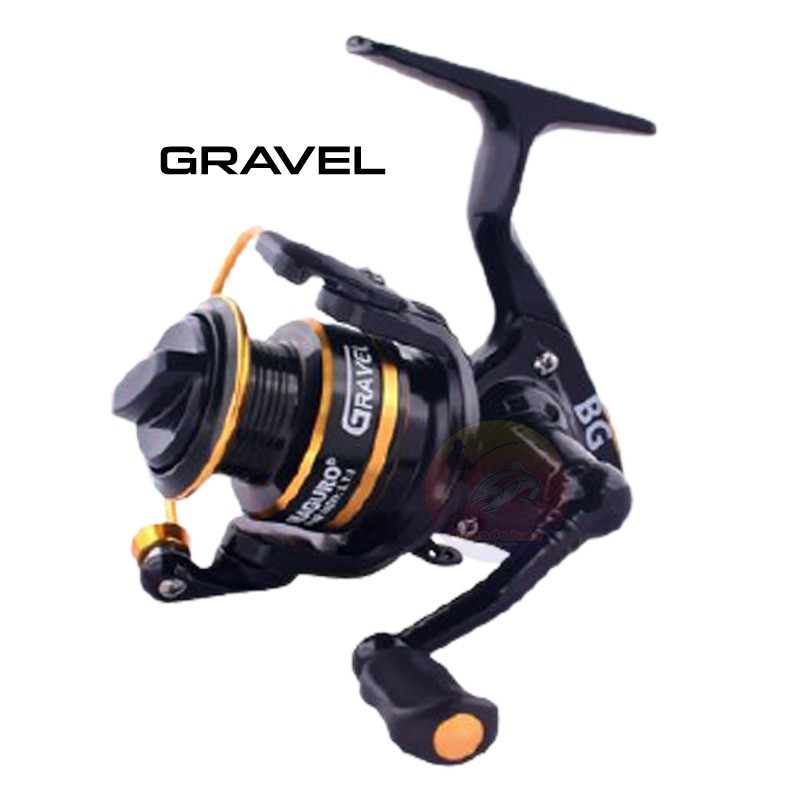 Reel Mini Ultra Llight Maguro GRAVEL BG I 300 I 500 I 800 I Spinning Reel I One way
