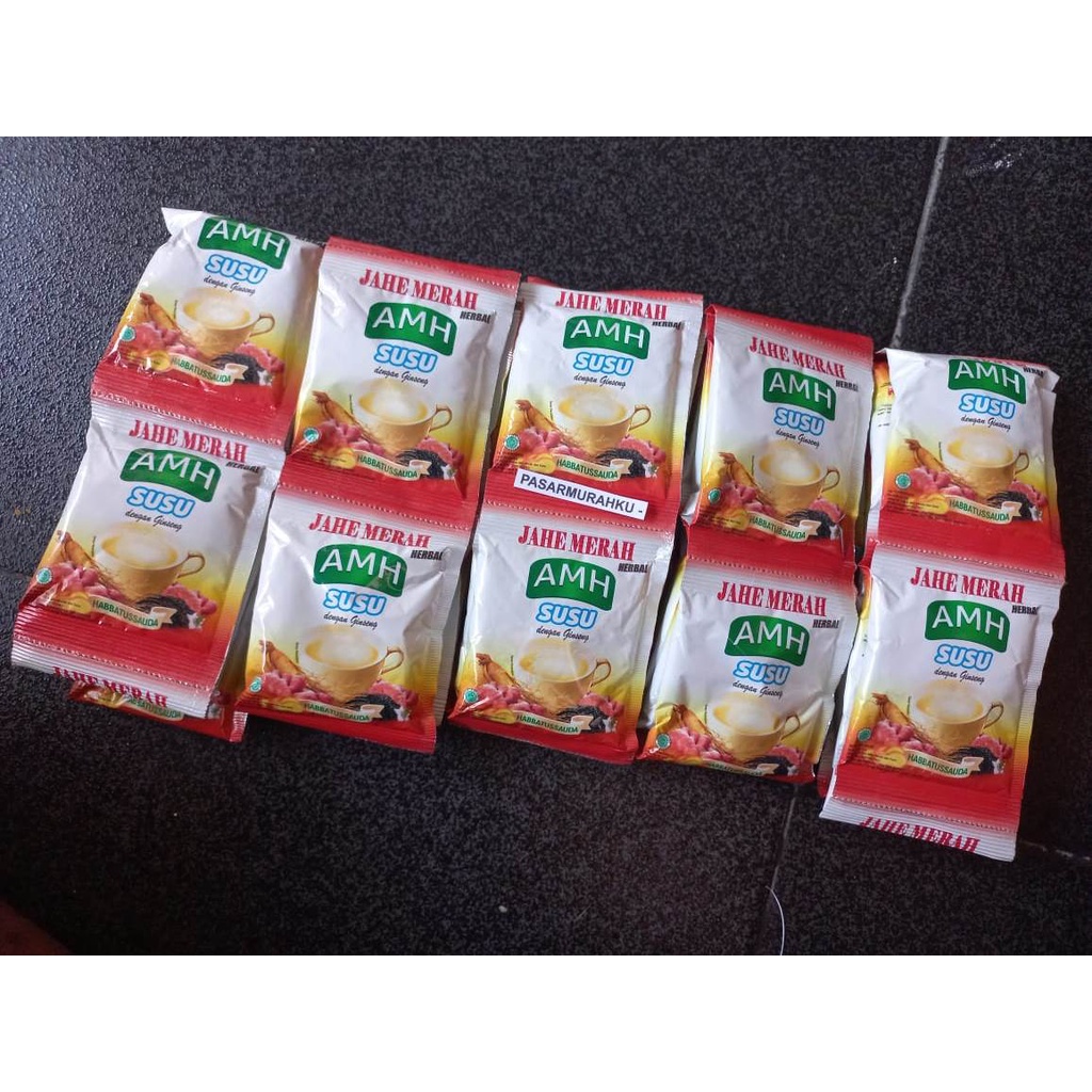 

25 SACHET JAHE MERAH AMH RASA SUSU JAHE