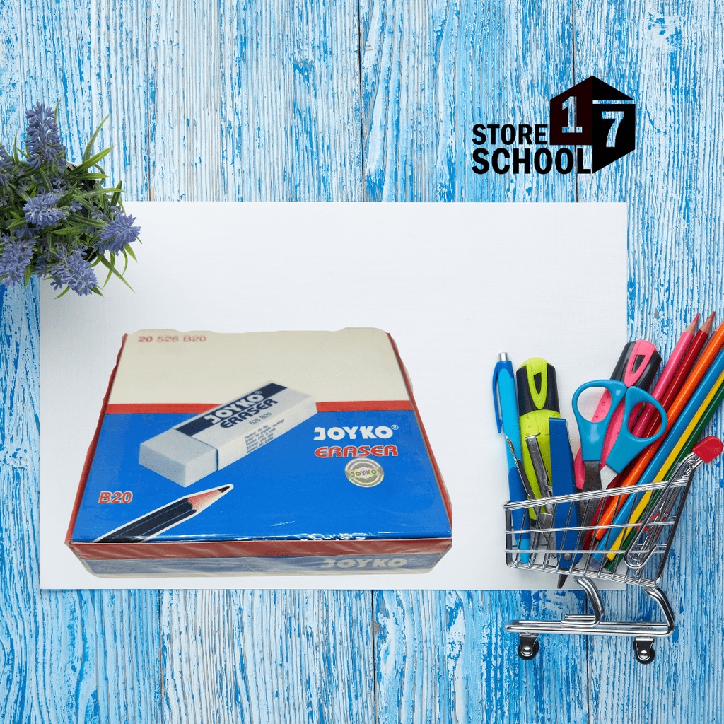 

Penghapus Joyko/ Eraser 526-B20 white