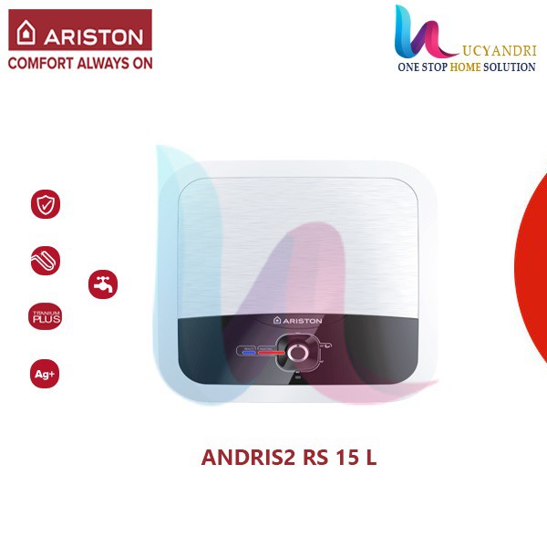 ARISTON ANDRIS2 RS 15 L NEW MODEL Penghangat Pemanas Air Water Heater