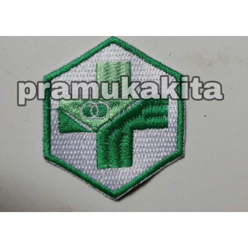 (SIAP DIKIRIM)bet puskesmas-logo puskesmas bordir-emblem bordir puskesmas