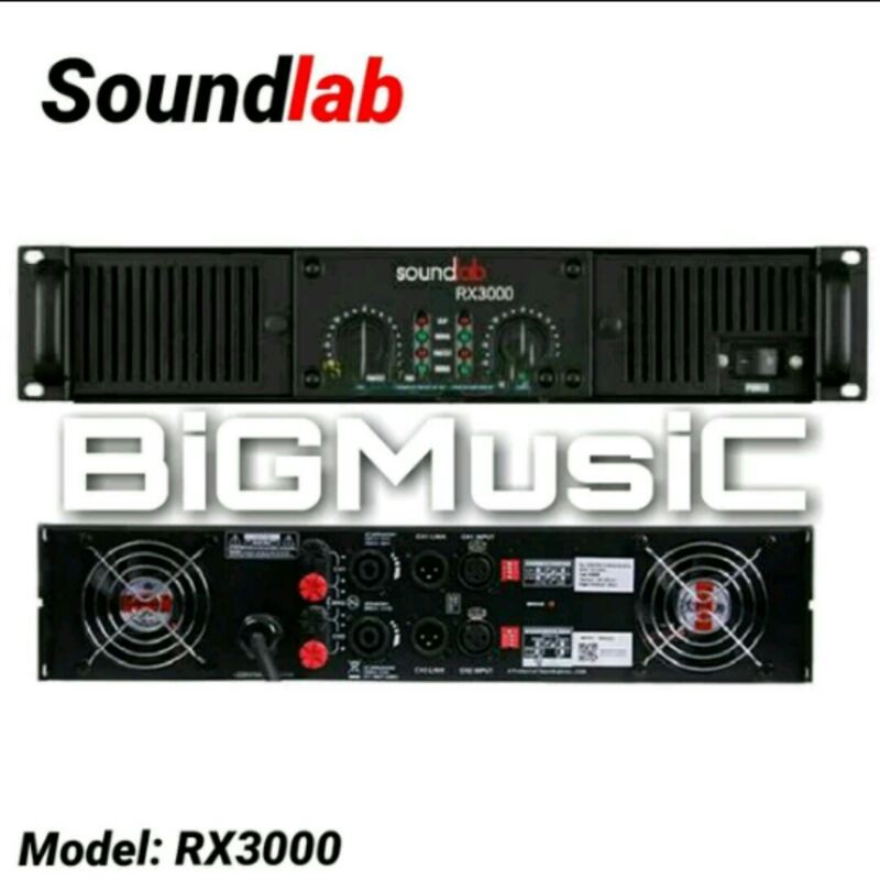 Power Soundlab RX 3000 Original Amplifier RX3000