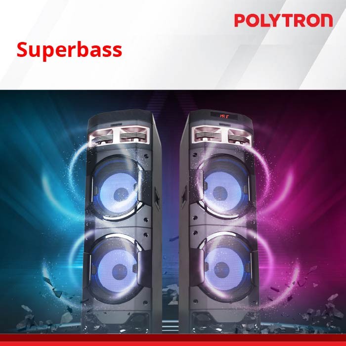 POLYTRON Active Speaker PAS 10D28 / PAS10D28 Spiker Aktif