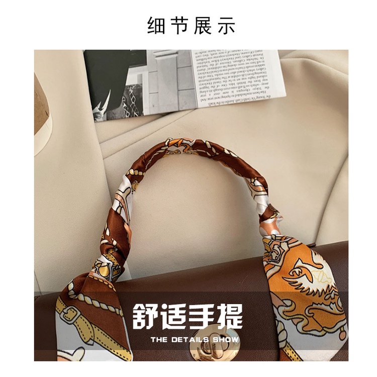 TM-76 tas selempang mini sling bag wanita brown vintage import korea jepang