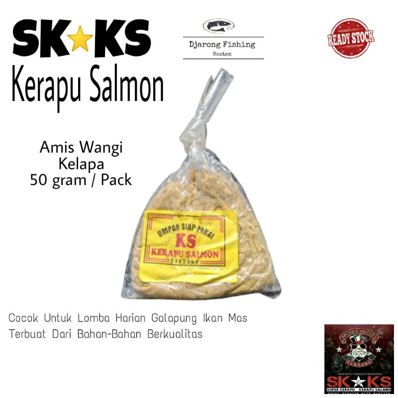 Umpan SKKS Kerapu Salmon Ikan Mas Cocok Untuk Lomba Galapung Ikan Rame dan Induk / Babon Berkualitas