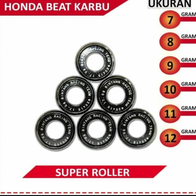 SUPER ROLLER ROLER LOLER HONDA BEAT KARBU BRT 7 8 9 10 11 12 G GR GRAM