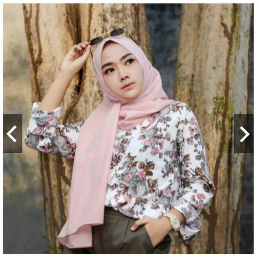 Fifi Fashion Kemeja Monalisa Ayunda Blouse / Yovia Blouse / Lowa Blouse