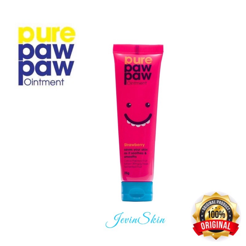 PURE PAWPAW OINTMENT STRAWBERRY 25gr
