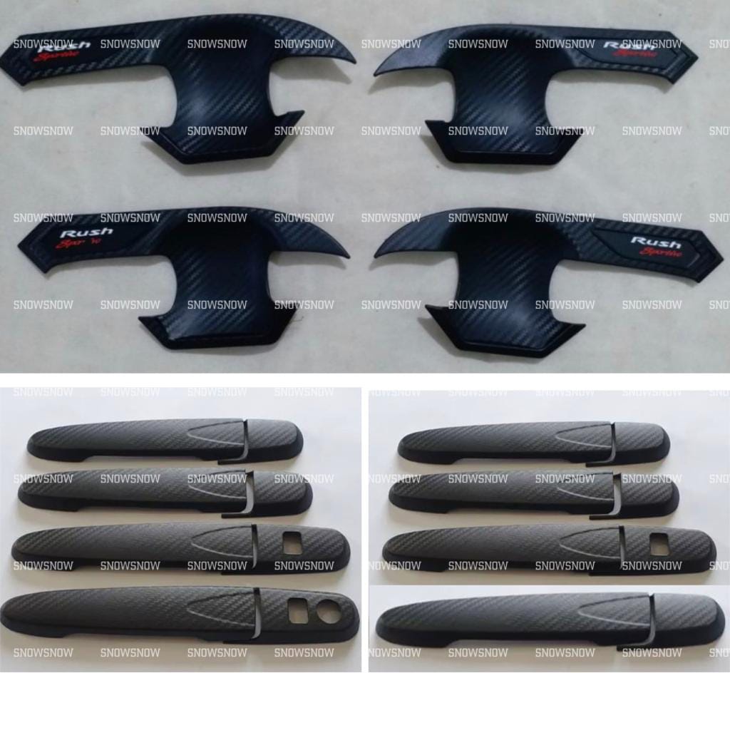 Paket Outer Handle Cover All New Rush Terios GR SPORT 2018 2021 2022 2023 Carbontivo