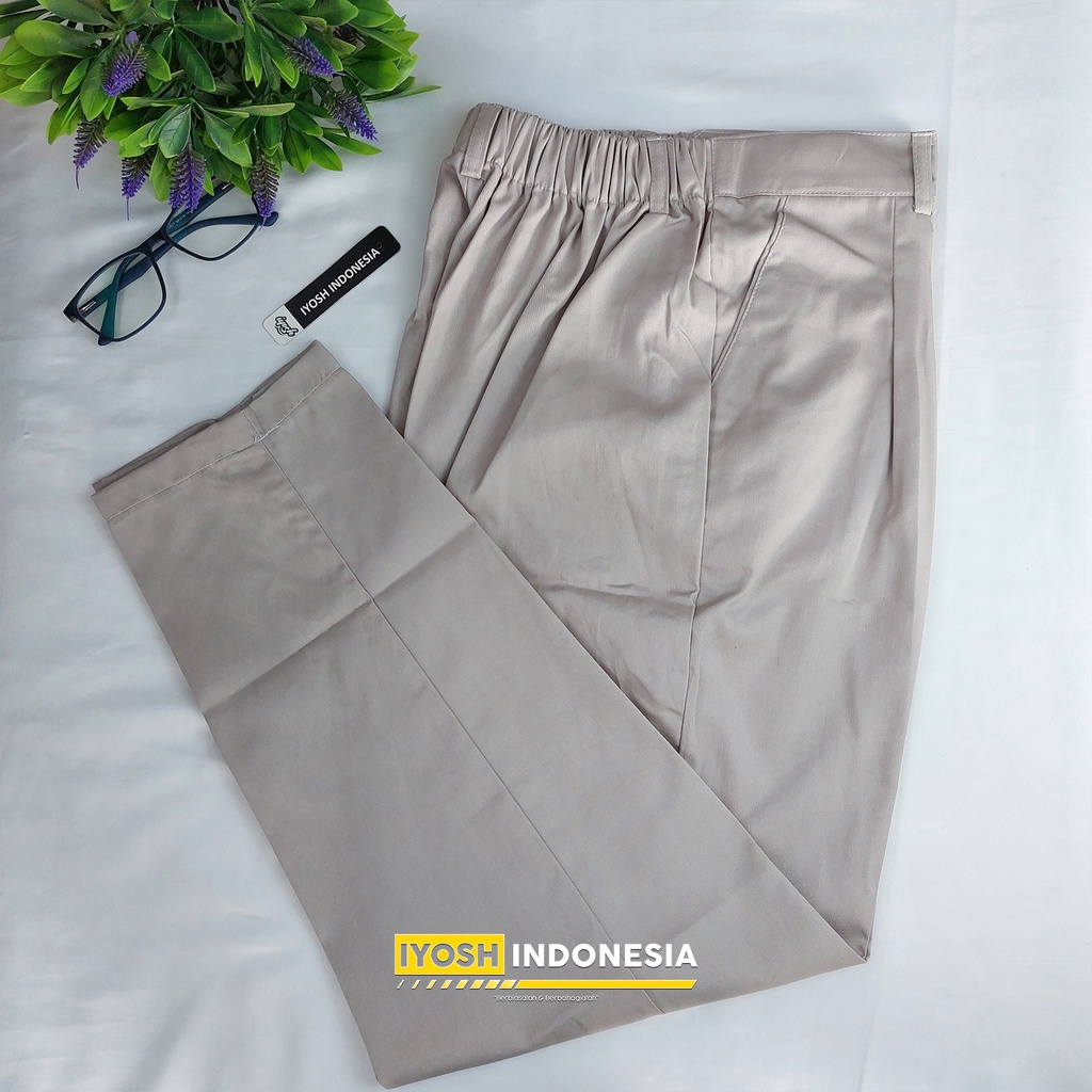 BAGGY PANTS JUMBO PREMIUM BB 65 KG - 90 KG CELANA KERJA WANITA CELANA BAHAN XXL, L4, L5, L6 7L