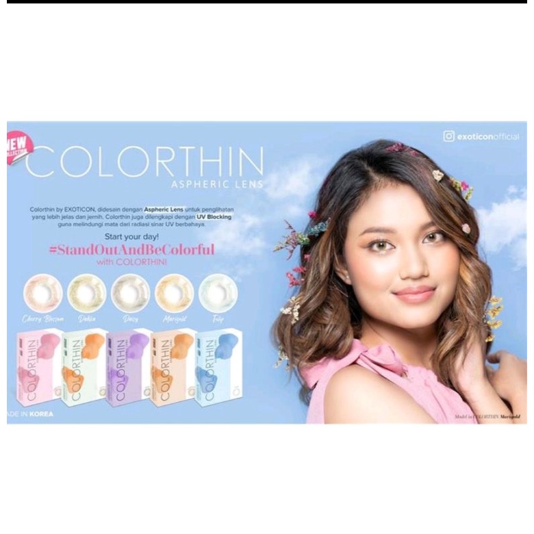 SOFTLENS X2 COLORTHIN READY STOK NORMAL & MINUS