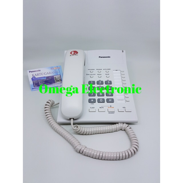 RESMI Panasonic KX-TS845ND - Pesawat Telepon Rumah Kantor Single Line