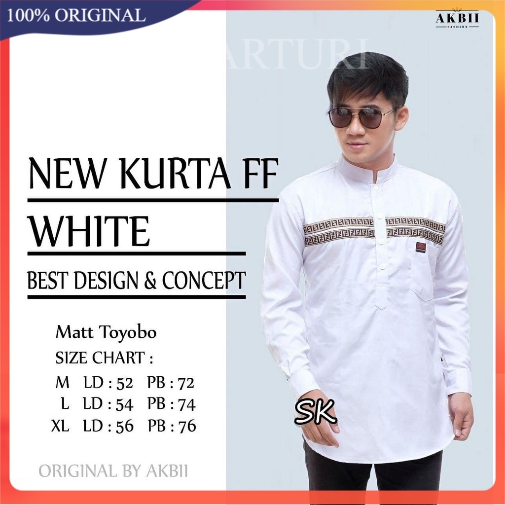 [NEW] Koko Kurta Dewasa Lengan Panjang Model Kombinasi Material Cotton Adem Serap Keringat Pakaian Muslim Pria Model Terbaru Pakaian Muslim Kekinian