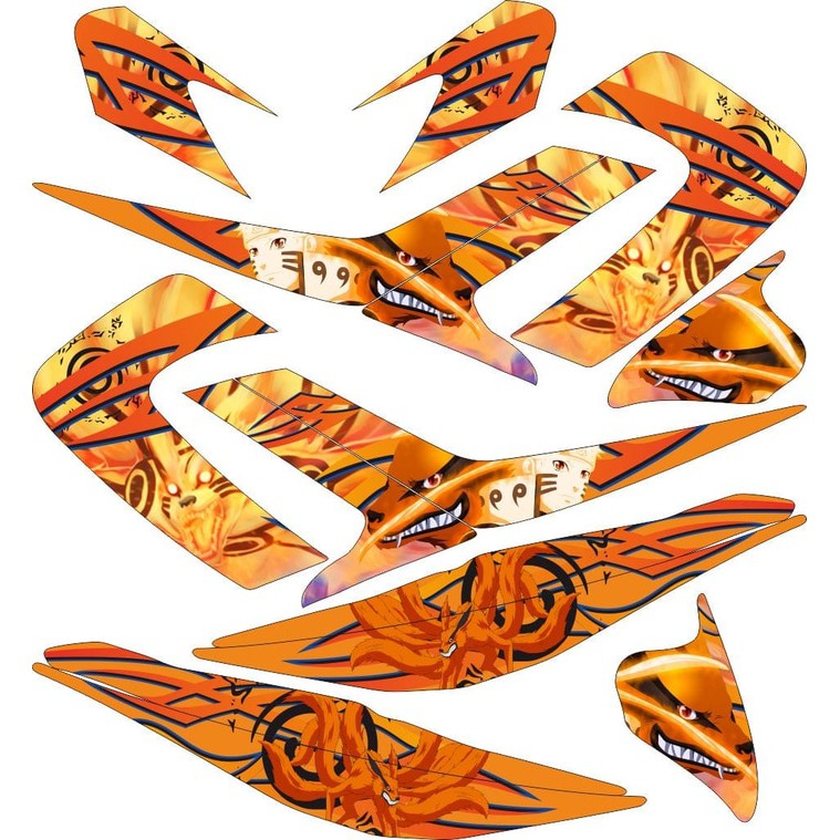 Sticker Satria FU Striping Kurama