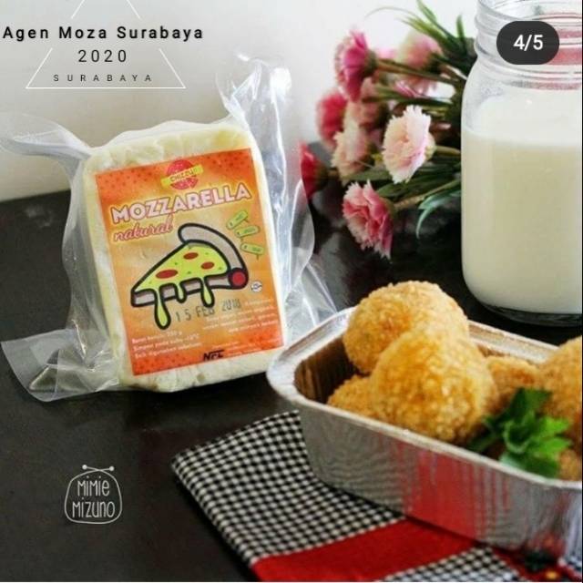 

Keju mozarella chizzu (250gr)