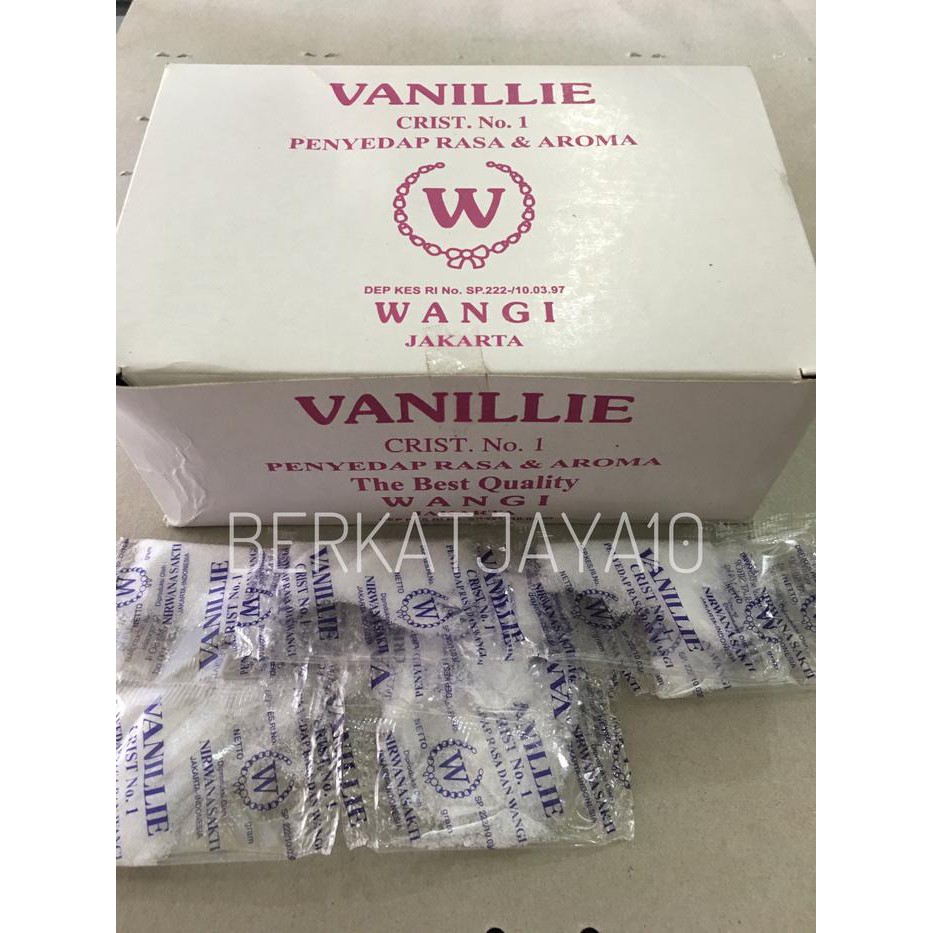 

Vanillie Vanila Vanili Sachet W isi 10 sachet BERKUALITAS