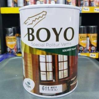 Cat Kayu Politur BOYO 1KG / Vernis Plitur Kayu Boyo 1 Liter | Shopee