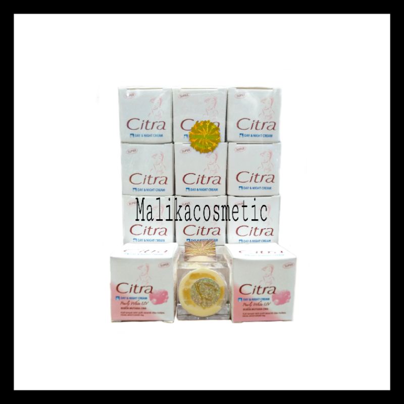 ( PER LUSIN ) Cream Citra super siang dan malam / CREAM CITRA SUPER ORIGINAL