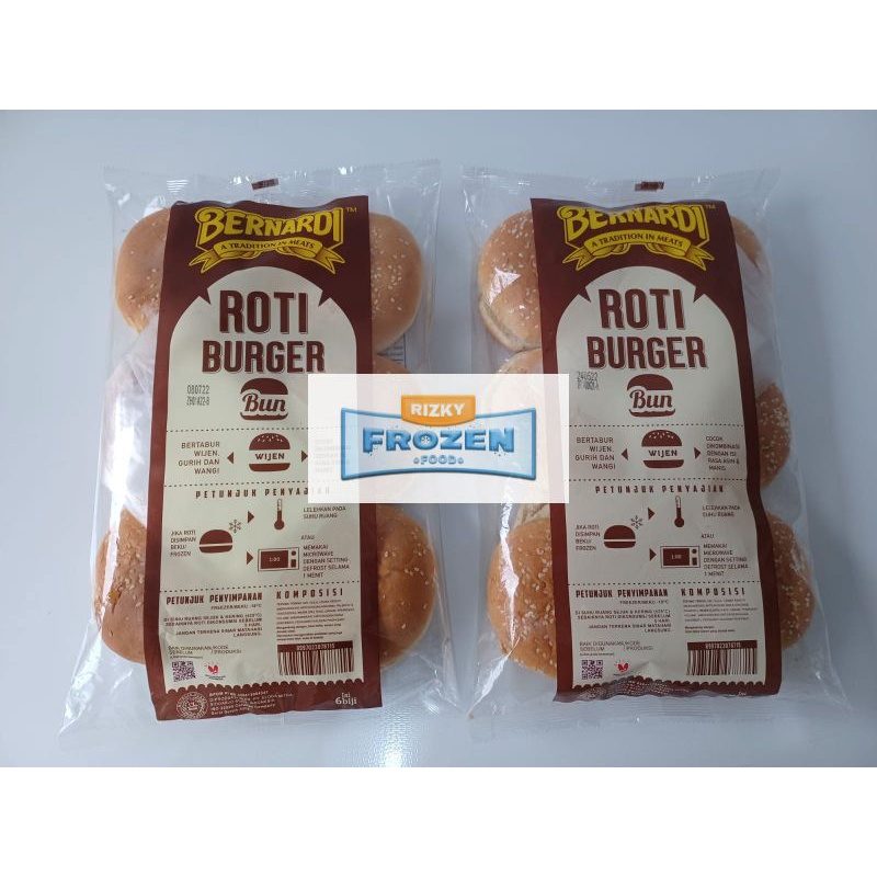 

Roti Burger Bernardi isi 6