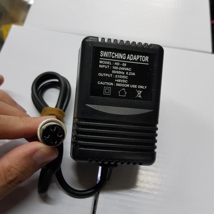 Adaptor 15V & 48V 0.23A