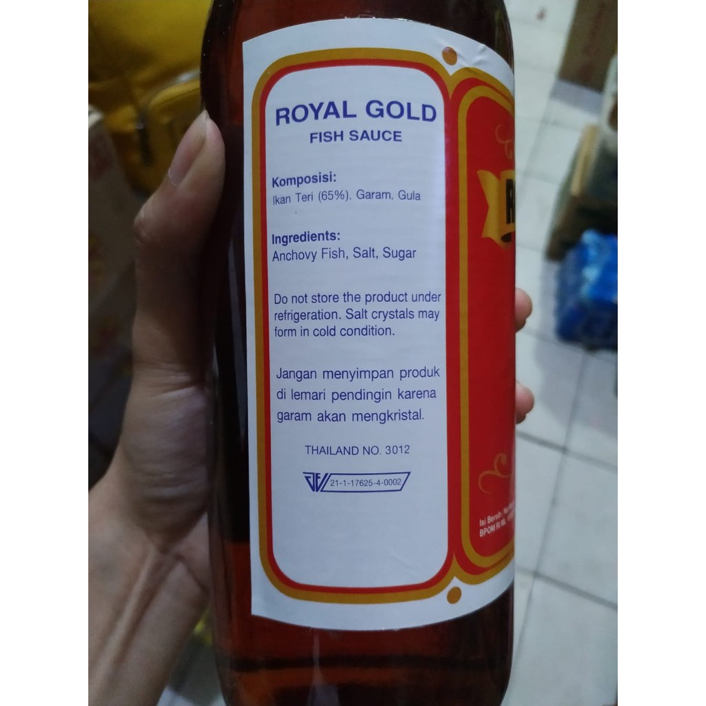 KECAP IKAN ROYAL GOLD 725ML
