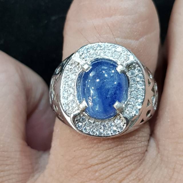 CINCIN BATU BLUE SAFIR