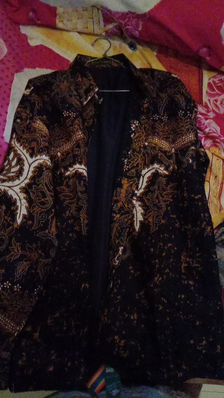 Banuaji Kemeja Batik Pria Lengan Panjang Full Furing Bahan Katun Halus Sragenan