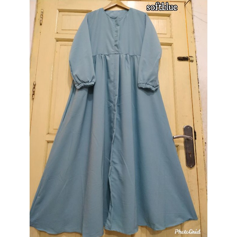 {COD}Babydol terlarisss//Lamia babydol wolfis terbaru//Gamis lamia wolfis COD//Dress COD terlarisss//COD Terlariss Terbaru-Softblue