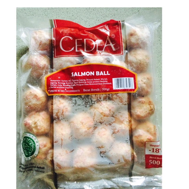 

Salmon ball cedea 500gr