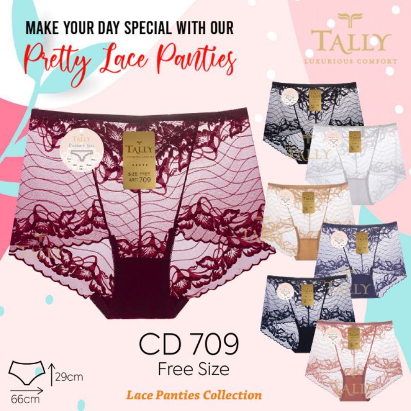 CD FULL RENDA TALLY SEXY BROKAT TRANSPARAN 709 913 - BUNGALILY