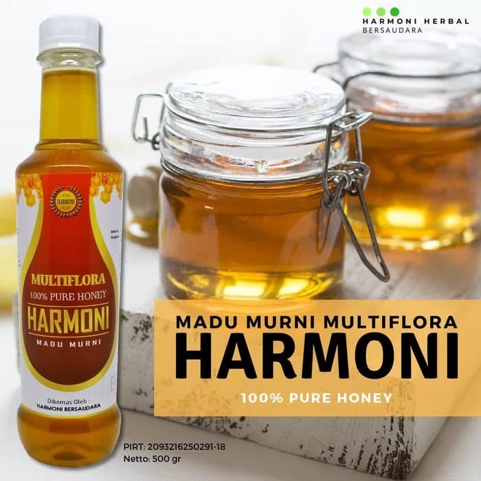 

Madu Murni Manis Multiflora Harmoni Pure Honey Asli Original