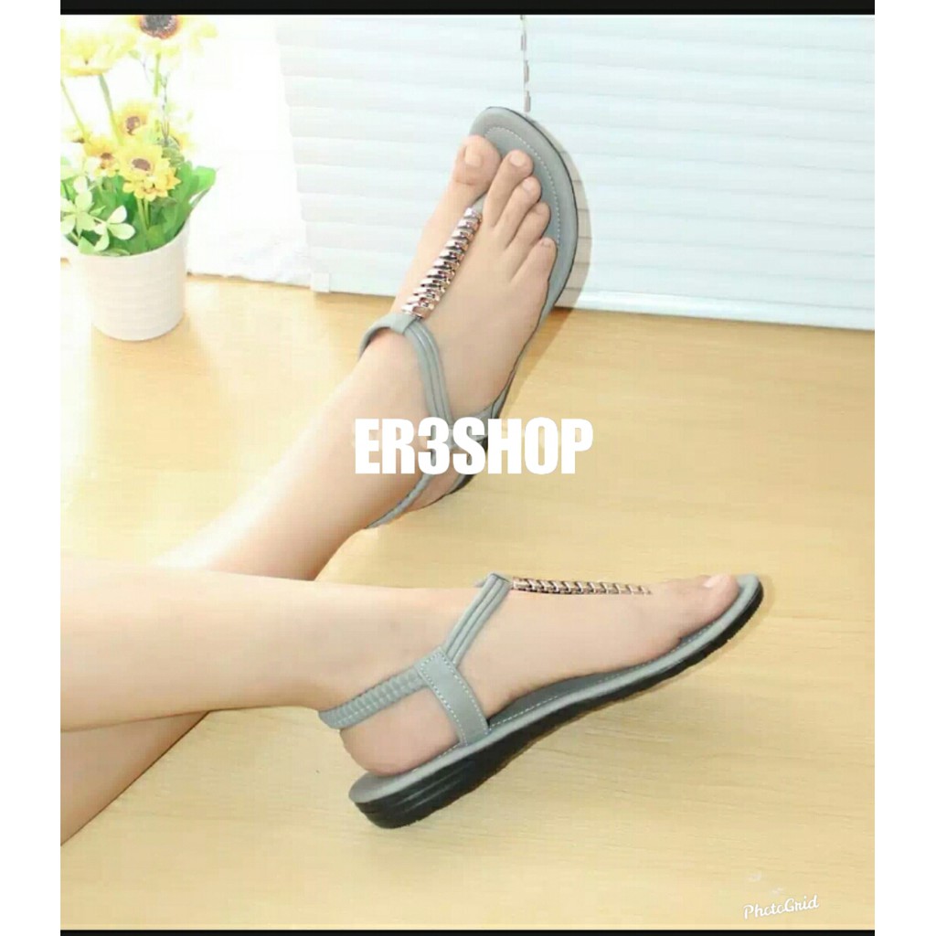 SANDAL WANITA TALI RING LILIT/REY07 OLSHOP
