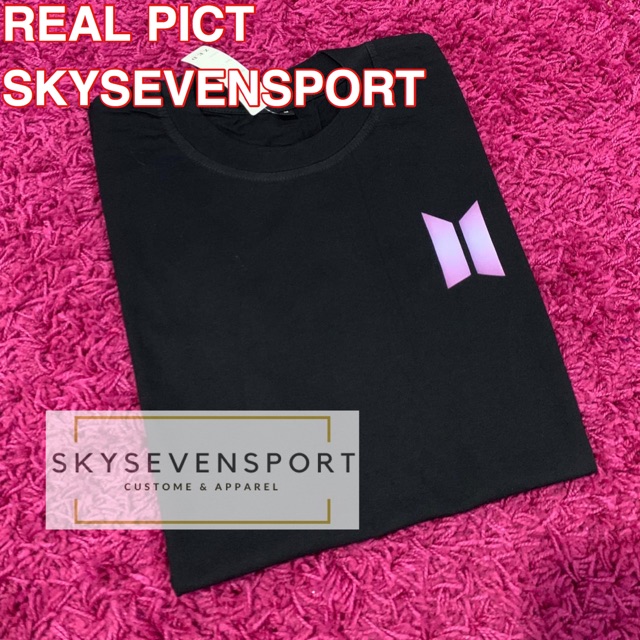 TERMURAH KAOS KPOP LOGO UNGU S-XXL / TSHIRT KPOP STYLE KOREAN IDOL FASHION
