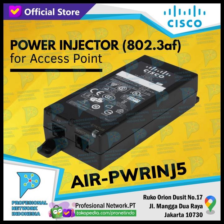 Cisco Air-Pwrinj5= Power Injector (802.3Af) For Access Point Cisco