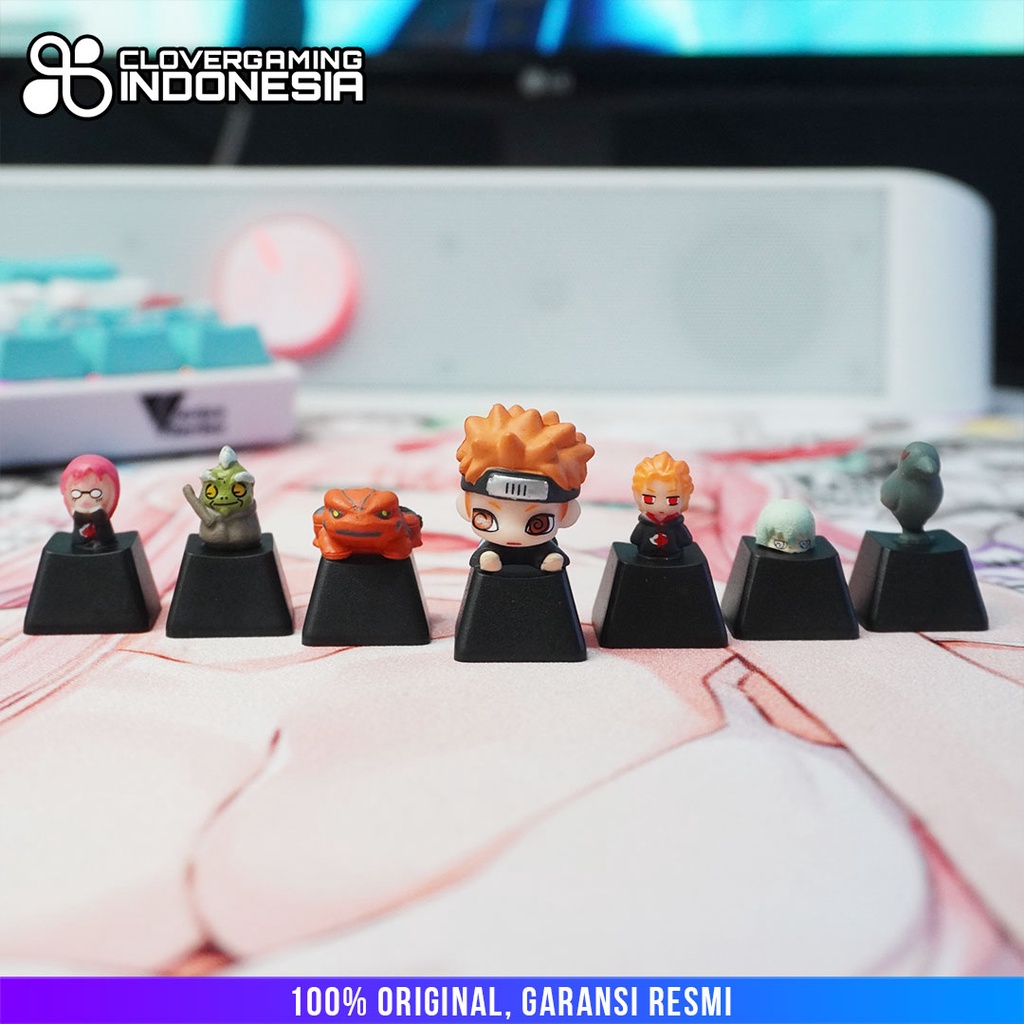 Keycaps Artisan Naruto Sasuke Kakashi Akatsuki for Mechanical Keyboard