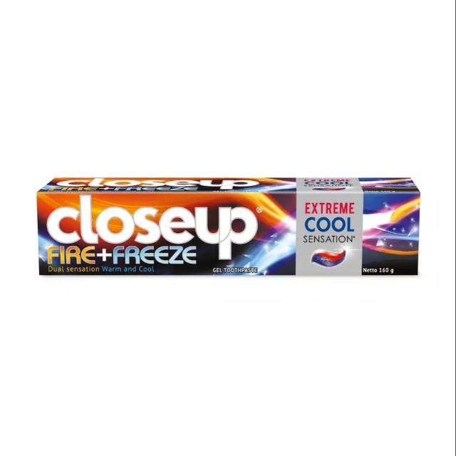 Closeup Toothpaste Fire + Freeze 160g