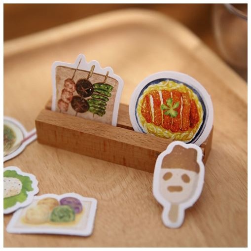 Label Stickers - Food Kitchen (46pcs)