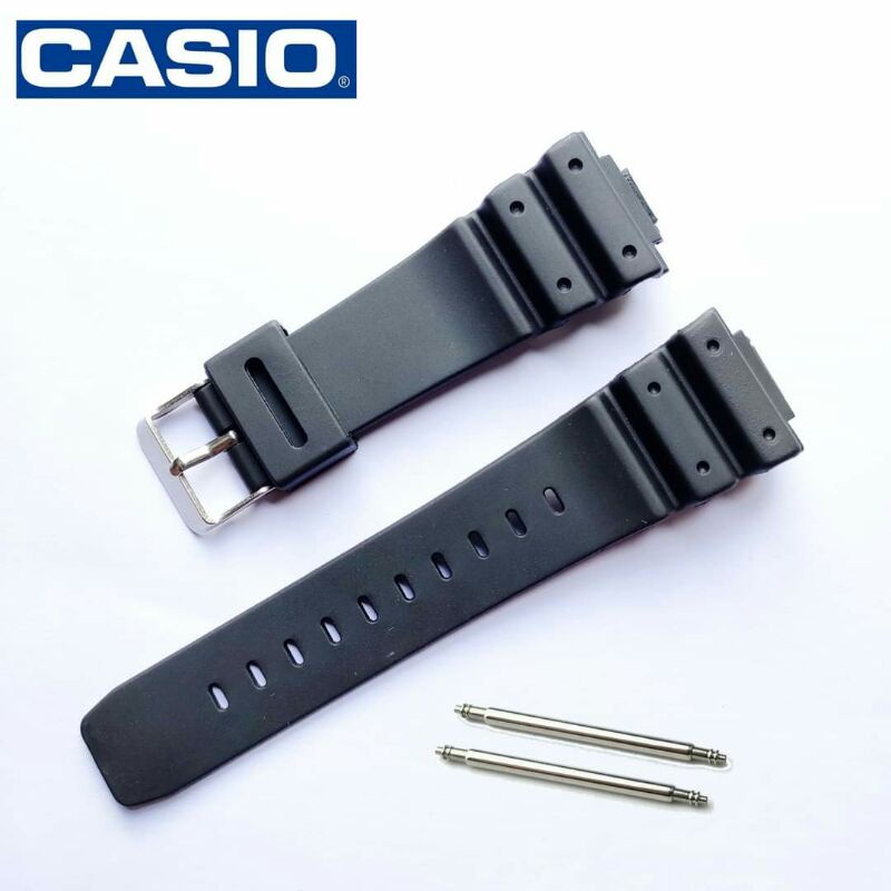 RUBBER STRAP TALI JAM TANGAN CASIO MCW100H MCW-100H TALIJAM MCW 100H