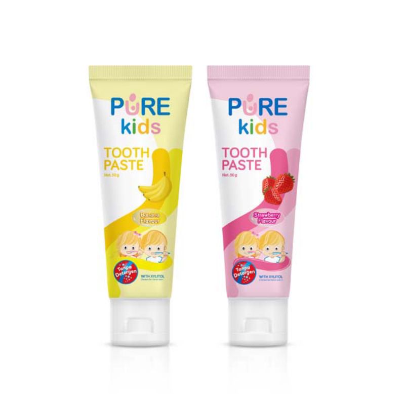 PUREKIDS TOOTH PASTE, pasta gigi bayi, Pure kids toothpaste