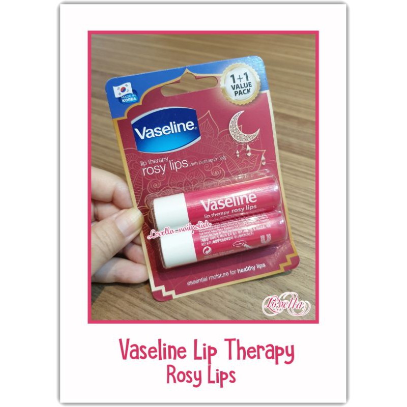 Vaseline Lip Therapy - Rosy Lips (Made in Korea) (VASELINE ORIGINAL)