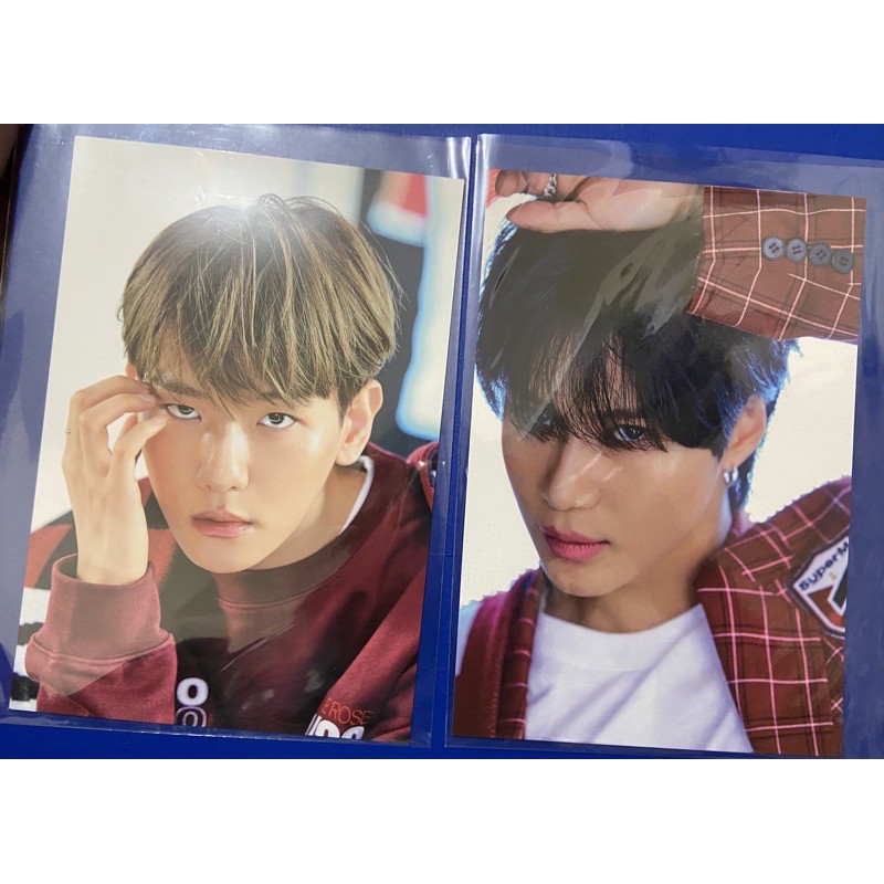POSTCARD BAEKHYUN TAEMIN SUPERM SUPER ONE