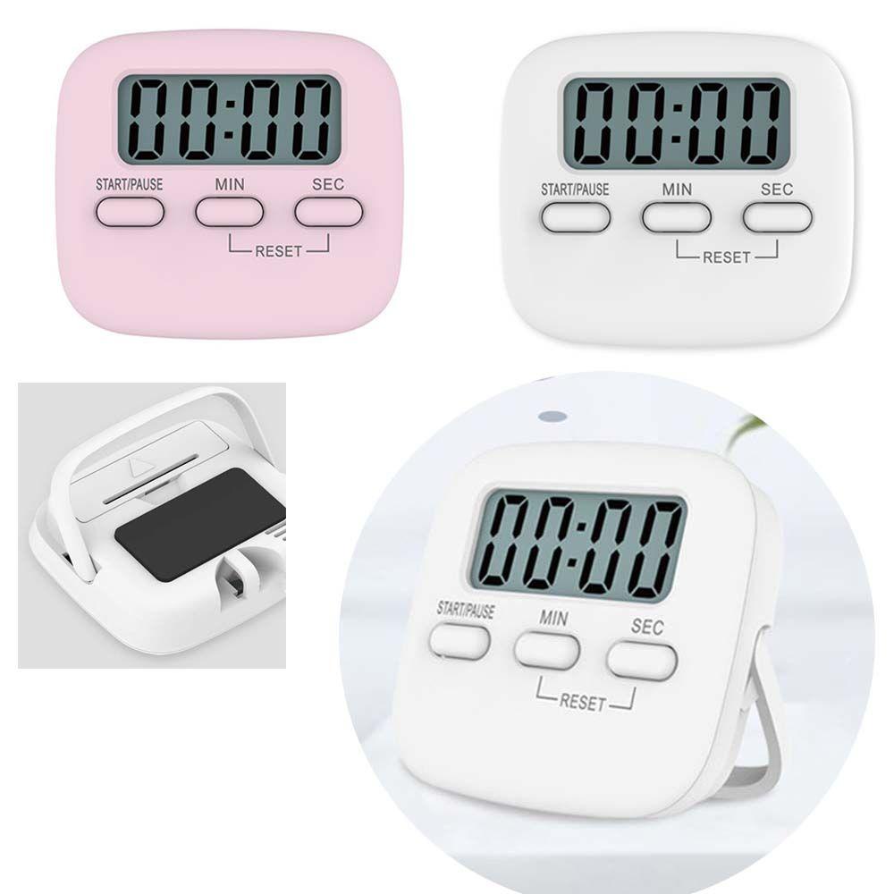 R-flower Digital Timer Belajar Timer Masak Belajar Stopwatch Pengingat Mekanik